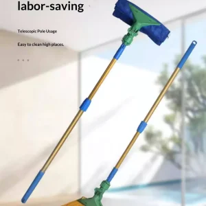 Cleaning Products and Supplies Cleaning Telescopic Pole Tiger Clip Mop with Handle