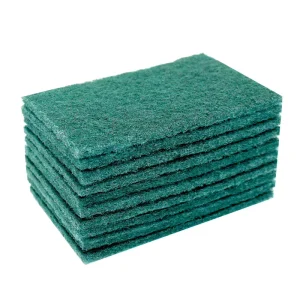 Cleaning Scouring Pads Sponge with High Quality Light duty Non woven Fiber Scouring Pad for Kitchen Cleaning