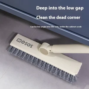 Cleaning Sweeping Brush Triangular Type Folding Without Dead Corners Crevices Cleaning Floor Brush