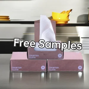 Cleaning Wipes and Tissues Dry and Dual use Spunlace Non Woven Counter Cloth Viscose Kitchen Non woven Fabric Polyester