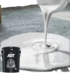 Cleanroom Epoxy Color Sand Self-leveling Liquid Coating Flooring System Brush Dust-free Stain Resistant High Bond Strength High