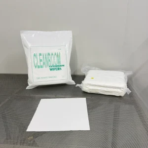 Cleanroom Polyester Wipes with Laser Sealed Edges for Dust Free Precision Cleaning Applications