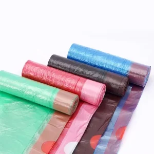 Clear Plastic Trash Bin Bags BPI Certified Compostable Clear Bags for Office & Home