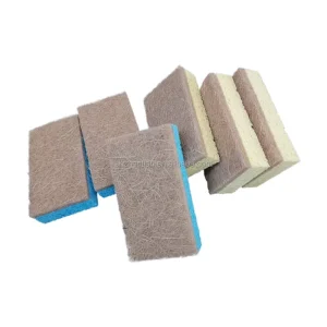 Coconut Shell Wood Pulp Cotton Cellulose Sponge Double Sided Composite Sponge