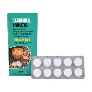 Coffee Machine Cleaning Tablets Effectively Dissolve Sediments Grease Residue Commercial Household Cleaner