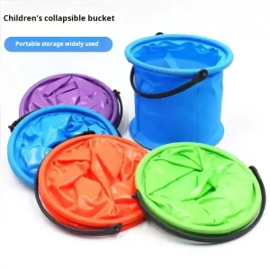 Collapsible Bucket Portable Space Saving Waterpot Wash Basin Bucket for Car Washing Fishing Travelling Camping Hiking