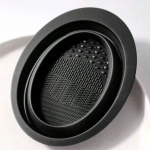 Collapsible Eco friendly Silicone Beauty Bowl Convenient Face and Makeup Brush Cleaner Tool