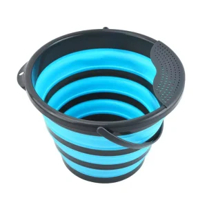 Collapsible Foldable 10 Liter TPR Folding Bucket