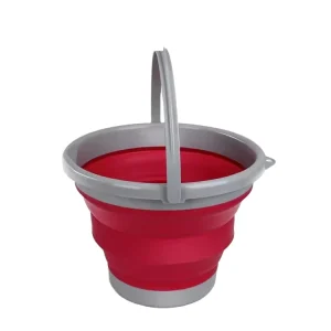 Collapsible Plastic Circular Portable Bucket