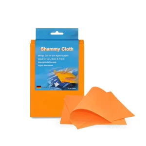 Color Premium Super Absorbent Floor Cleaning Lovely Orange Miracle Car Shammy Towel