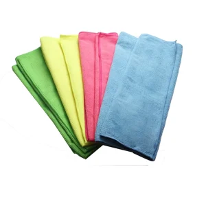 Colored Multipurpos Microfiber Super Cleaning Cloth Customized High Quality Reusable