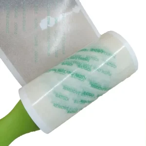 Colorful Printed Sticky Glassin Paper Lint Roller Refill with Pet Hair Removal Pet Smell Masking Custom Logo BULK