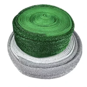 Colorful Stainless Steel Wire Mesh Kitchen Sponge Scouring Pad Material Dishwasher Cleaning Cloths