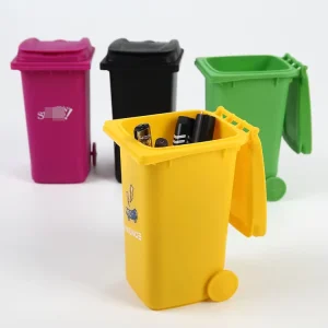 Colorful Table Waste Bin Mini Car Waste Bin