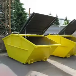 Colour Large Scale Garbage Disposal Skip Bin