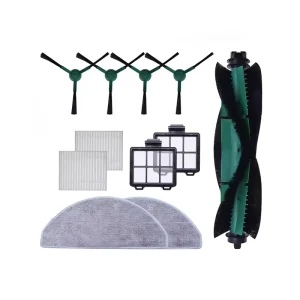 Combo Essential Accessories Kit Main Brush HEPA Filter Side Brush Mop Cloth for IRobota Roombas Robot Vacuum Cleaner