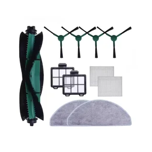 Combo Replacement Parts Main Brush Filter Side Brush Mop Pad Dust Bag Cleaning Tool for iRobota Roombas 105 Robot Vacuum Cleaner