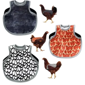 Comfortable Lightweight Chicken Saddle Aprons and Protective Vest for Chickens Hens with Adjustable Strap