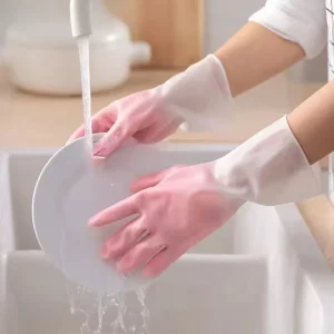 Comfortable and Convenient Durable Cleaning Laundry Hand Protection Waterproof Household Kitchen Gloves