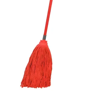 Commercial Color Coded Thread Socket Cotton Wet Mop Head for Home Business