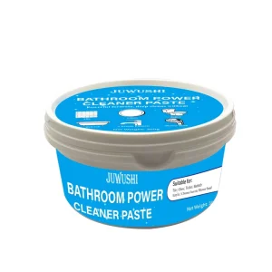 Commercial Grade Bathroom Power Cleaner Paste Rapid Descaling for Faucets Sinks Restores Shine to Chrome Fixtures 280g