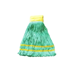 Commercial Industrial Home Reusable Washable Lint Free Looped End Cotton Wet Mop Head Refill With Universal Headband