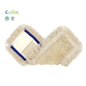Commercial Mop Accessories Industrial Floor Wet Cleaning Microfiber Flat Mop Pad