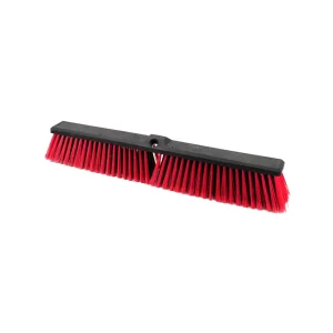 Commercial Push Broom Brush and Broom Set Outdoor for Cleaning Car Garage Truck