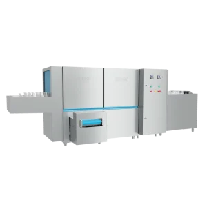 Commercial Tunnel Dishwasher and Tableware Washer Dryer with Water Jet