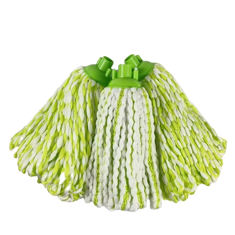 Commercial Use Durable Standard Cleaning Wet Mop Accessories Microfiber Polyester Replacement Mop