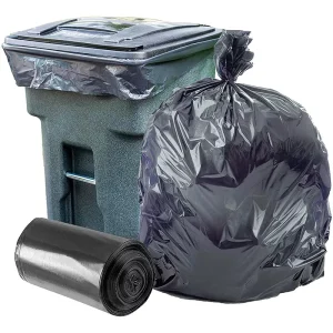 Compact 4 6 Gallon Mesh Trash Bags with PE Material and Gravure Printing for Small Space Bins in Office RV Boats