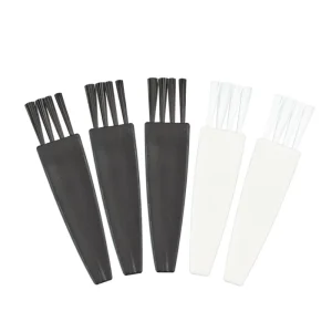 Compact Eco Friendly 4 Purpose Cleaning Brushes with Nylon Bristles Dust Shaving Earphone Keyboard Plastic Set