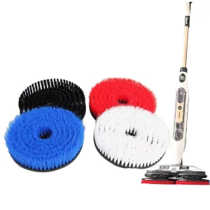 Compatible Steam Mop Cleaning Brush PP Material Powerful Stain Removal S7000 S7001 S8001 Accessories