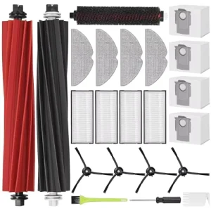 Compatible with Roborock G20 S8 S8 Pro S8 Pro Ultra Accessories DuoRoller Brush HEPA Filter Mop Cloth Dust Bag