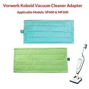 Compatible with Vorwerk Kobold SP600 MF600 Vacuum Cleaner Accessories Wet and Dry Mop Cloth