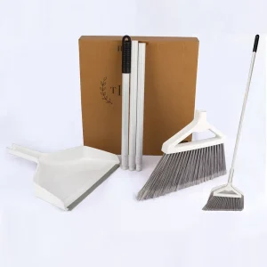 Complete Daily Sweeping Solution Angle Broom Dustpan Cleaning Bundle for Spot Cleaning