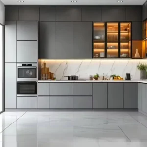 Complete Ready-to-Assemble Kitchen Cabinet Set