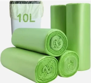 Compostable Caddy Liners Biodegradable Bin Garbage Trash Bags for Food Waste EN13432 Rubbish Household Kitchen Bathroom