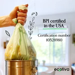 Compostable Trash Bag for Home Kitchen Food Scrap