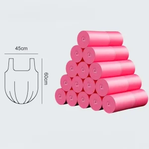 Compostic Home Compostable Gravure Printed Durable Waterproof Trash Bags 13 Gallon Tall Kitchen Rubbish Bags for Food Waste Home