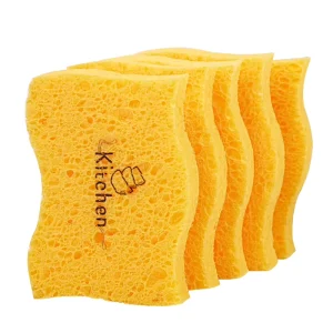 Compressed Cellulose Sponge Dish Washing Sponge for Kitchen Compressed Natural Cellulose Kitchen Cleansing Sponge