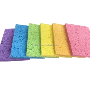 Compressed Cellulose Sponge Non Scratch Kitchen Sponges for Dish Cleaning Multipurpose Household Cleaning Sponge