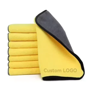 Compressed Woven Microfiber Car Drying Towel for Car & Home Use High-Absorbent Eco-Friendly 800GSM Cleaning Cloth