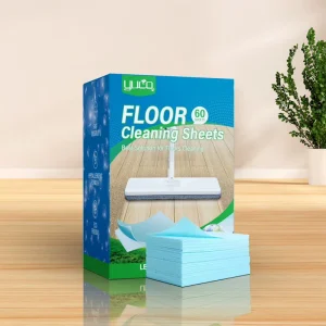 Concentrated Floor Cleaner for Non Stubborn Stains Multifunction Floor Cleaning Tablets Sheets Cleaner 60 Sheets for Mopping