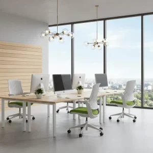 Conference Recline Modern Mesh Office Chair Ergonomic Guest Swivel Revolving Office Furniture Computer Executive Staff Chair