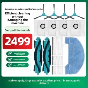 Conga Sweeping Robot 2499 HEPA Filter Vacuum Cleaner Accessories Main Brush Side Brush Mop & Dust Bag