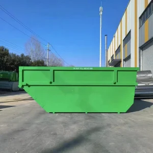 Construction Waste Collection Skip Bins Disposable Dump Truck Body Customized Roll Off Dumpster Garbage Bin