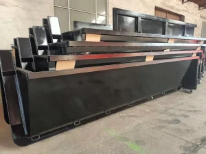 Construction Waste Collection Waste Skip Bins Disposable Dump Truck Body Customized Roll off Dumpster Garbage Bin