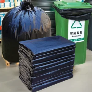 Contractor Garbage Bags Heavy Duty Black Trash Bags for Trash Storage Yard Work Super Thick Plastic Bags