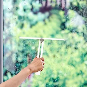 Convenient Storage Squeegee for Bathroom Cleaning and Glass Cleaning